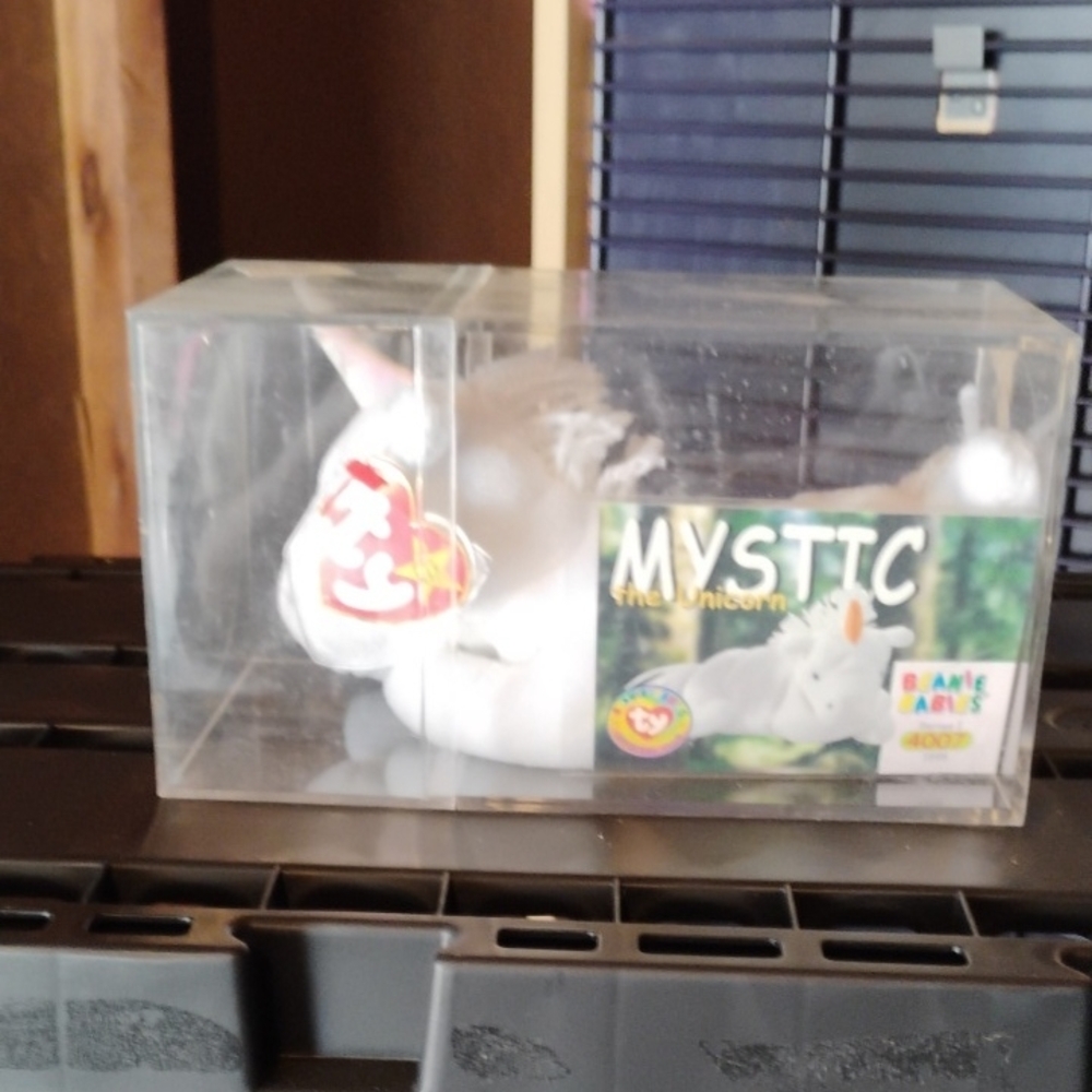 Ty White Unicorn Plush Toy